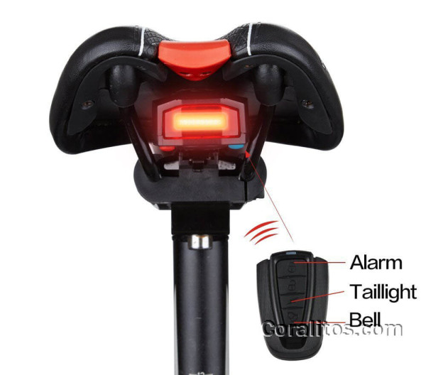 Anti-Theft Bicycle Tail Light