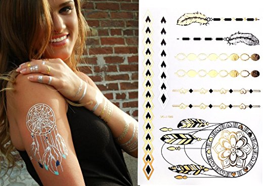 metallic-henna-tattoos