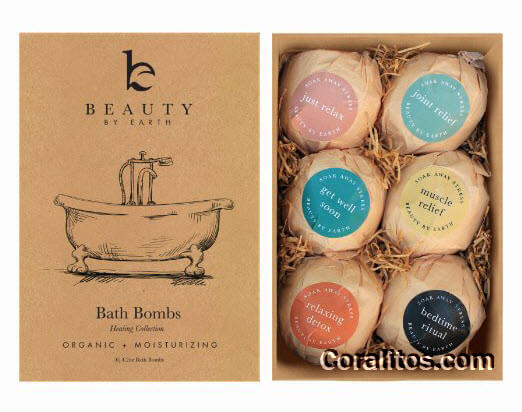 Organic Bath Bomb Gift Set